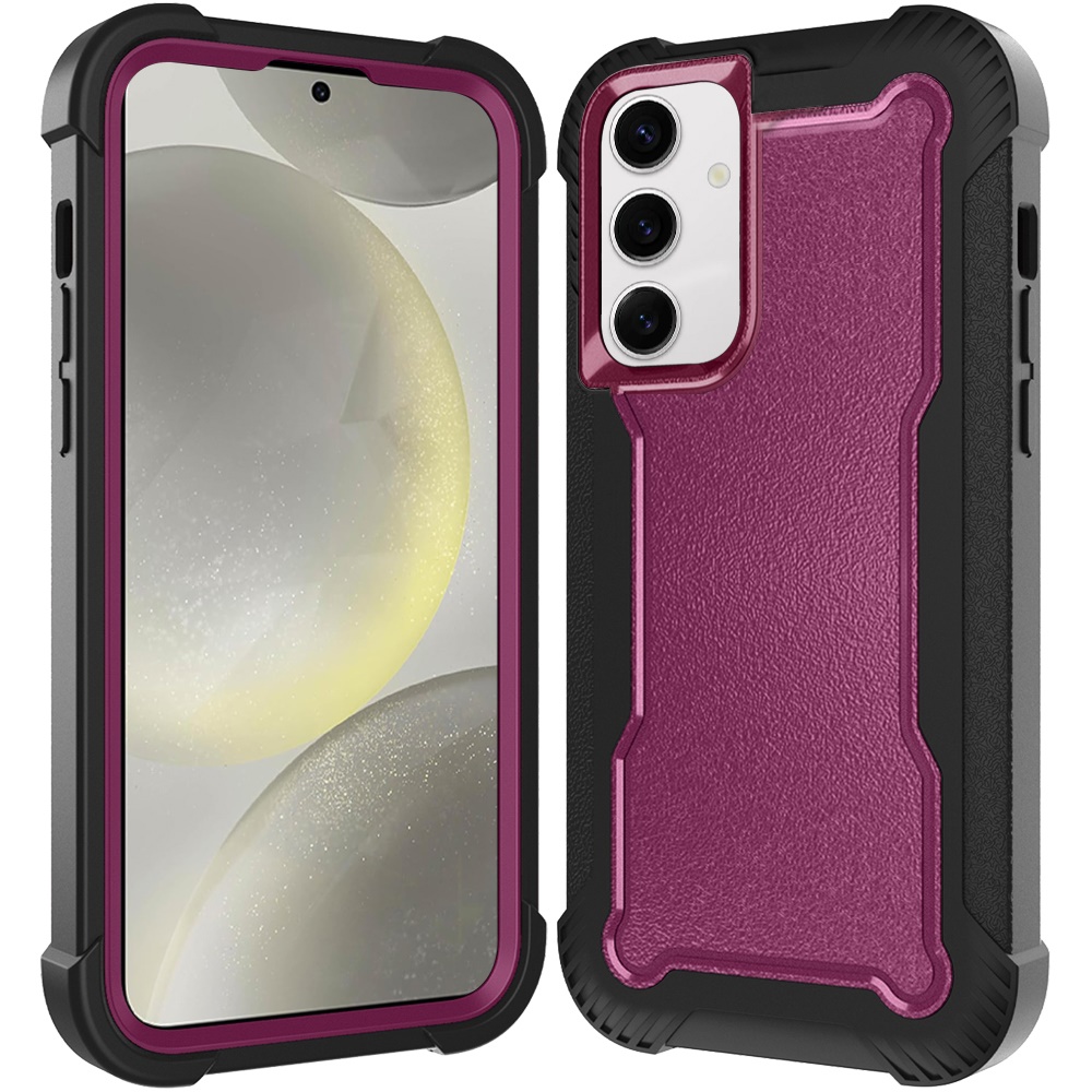 Für Samsung s25 Plus/s24 Plus Robust Think 3in1 Tough Hybrid - Hot Pink - Bild 9 von 12