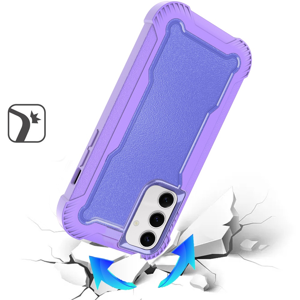 Für Samsung s25 Plus/s24 Plus Robust Think 3in1 Tough Hybrid - Hot Pink - Bild 11 von 12