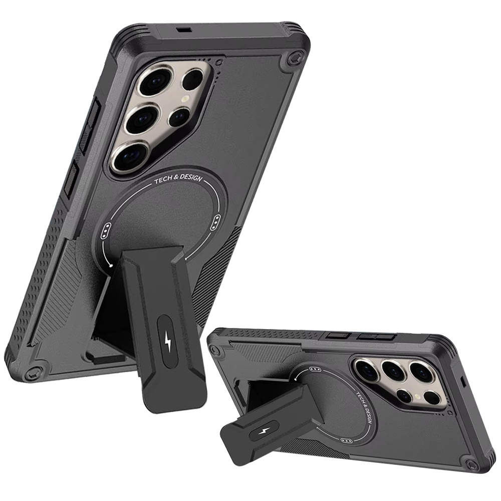 Soporte magnético híbrido ultra resistente para Samsung s25 - - Imagen 4 de 15