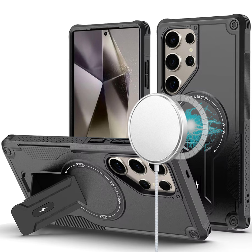 Soporte magnético híbrido ultra resistente para Samsung s25 - - Imagen 6 de 15