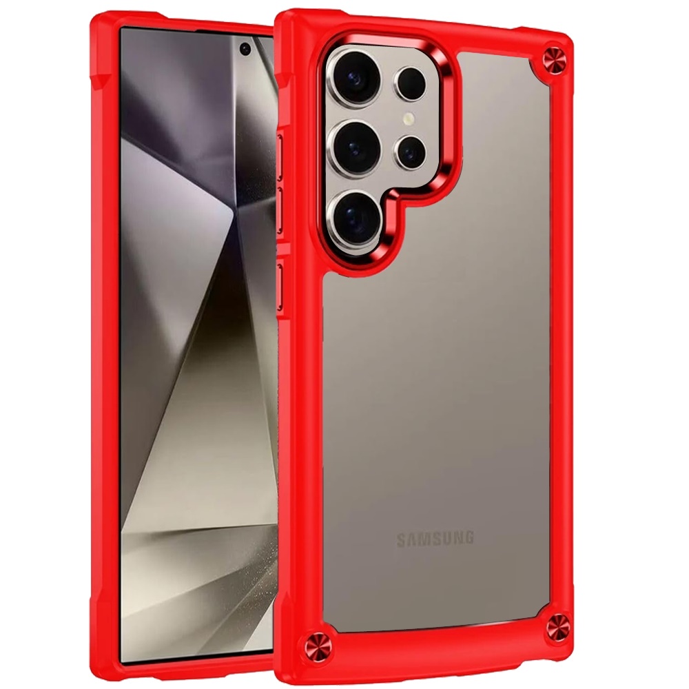 Funda híbrida transparente para Samsung S25 Ultra CaseX, - Imagen 8 de 15