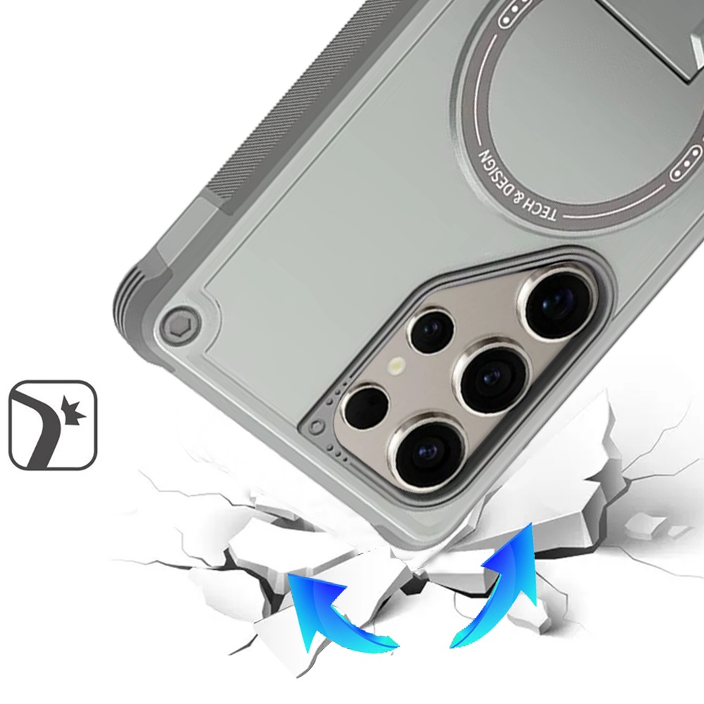 Soporte magnético híbrido ultra resistente para Samsung s25 - - Imagen 10 de 15