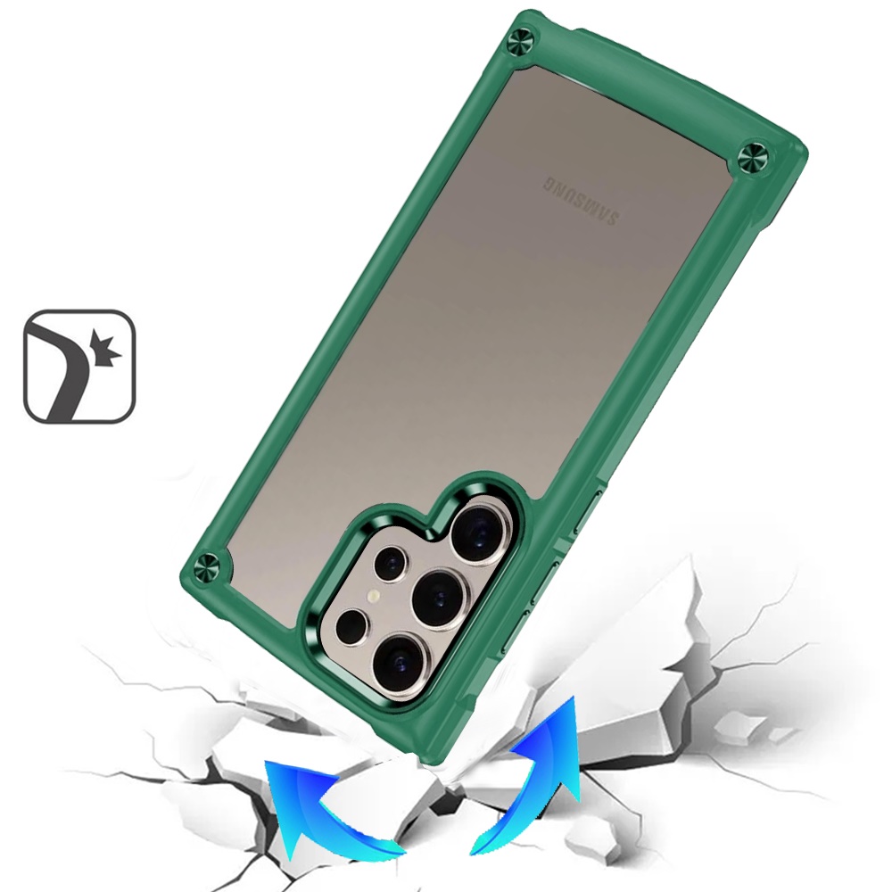Funda híbrida transparente para Samsung S25 Ultra CaseX, - Imagen 11 de 15