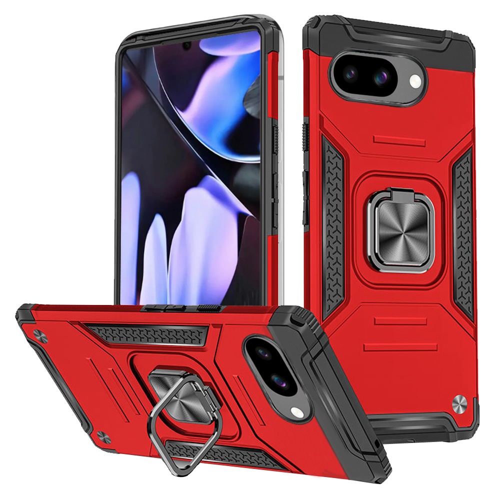 For Google Pixel 9A Robust Magnetic Kickstand Hybrid Case Cover - - Picture 14 of 15