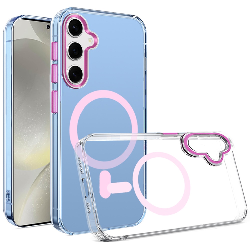 For Samsung S25/S24 Plus Clear Circle Design Case Cover - Picture 12 of 12