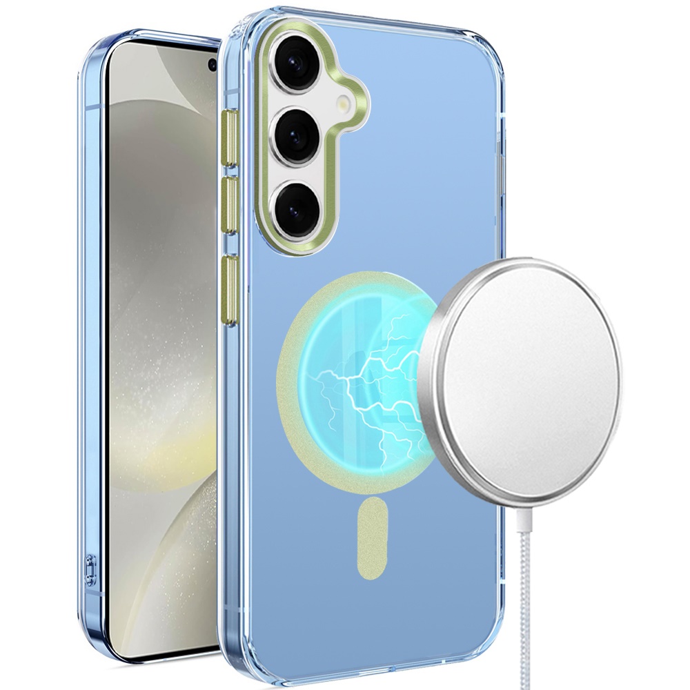 For Samsung S25/S24 Plus Clear Circle Design Case Cover - Picture 7 of 12