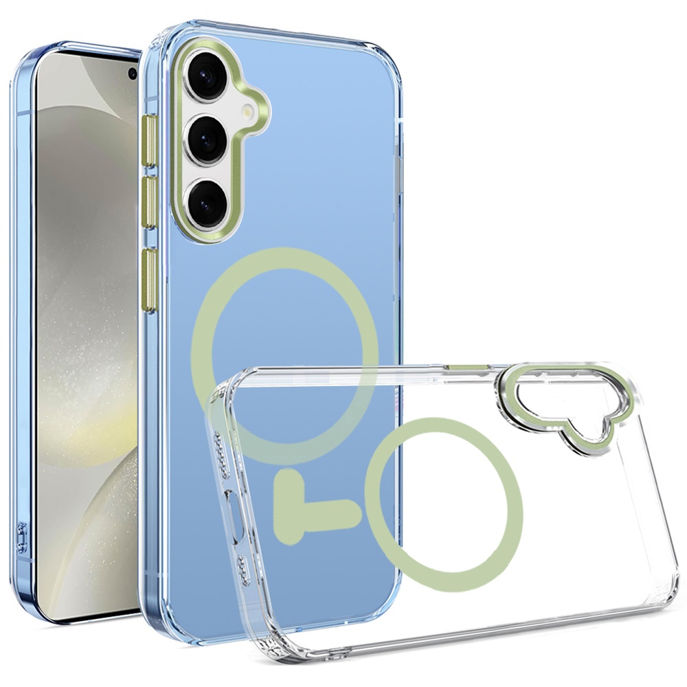 For Samsung S25/S24 Plus Clear Circle Design Case Cover - Picture 8 of 12