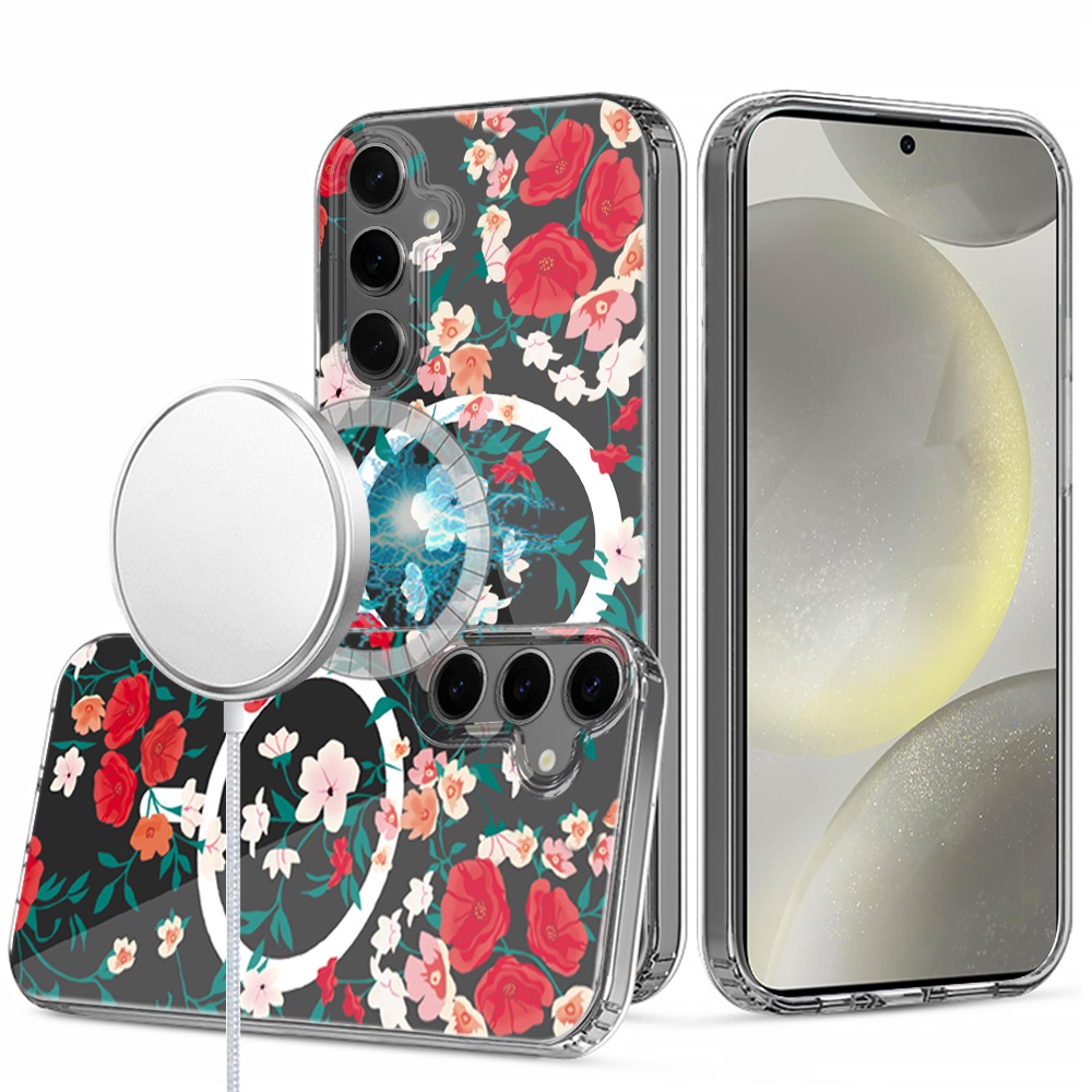 Für Samsung s25 Plus / s24 Plus Dicke Hybrid Design Hülle Case - - Bild 12 von 15