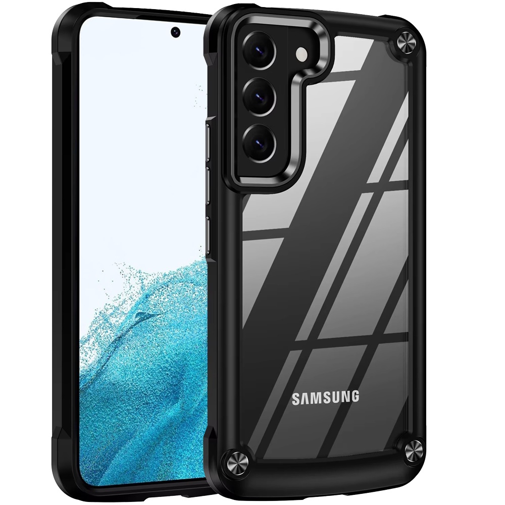 For Samsung Galaxy S22 Plus CaseX Hybrid Case with Metal Buttons - - Bild 1 von 3