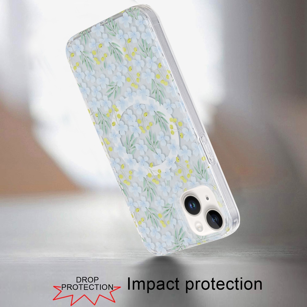 For iPhone 13/14 Magnetic Double Layer IMD Design Case - - Picture 12 of 12