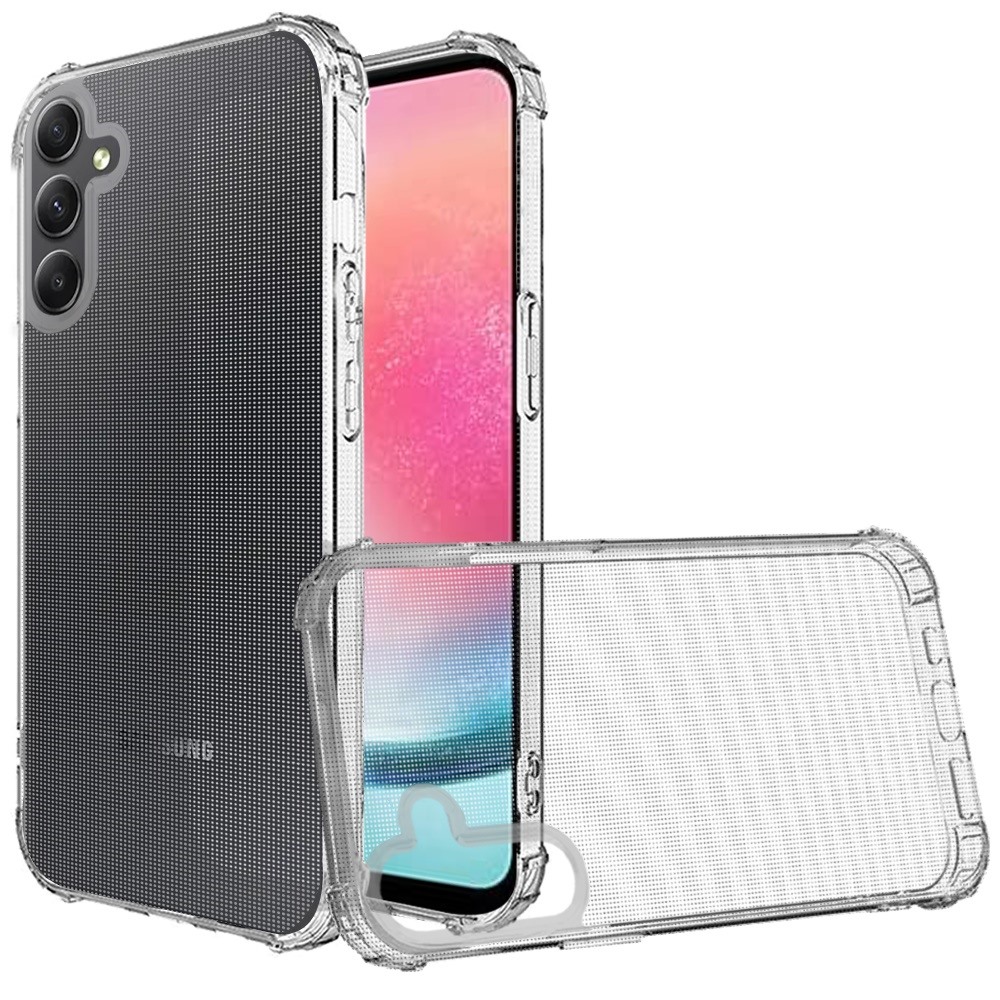 For Samsung Galaxy A26 Shockproof Transparent Thick TPU Case Cover - - Picture 3 of 3