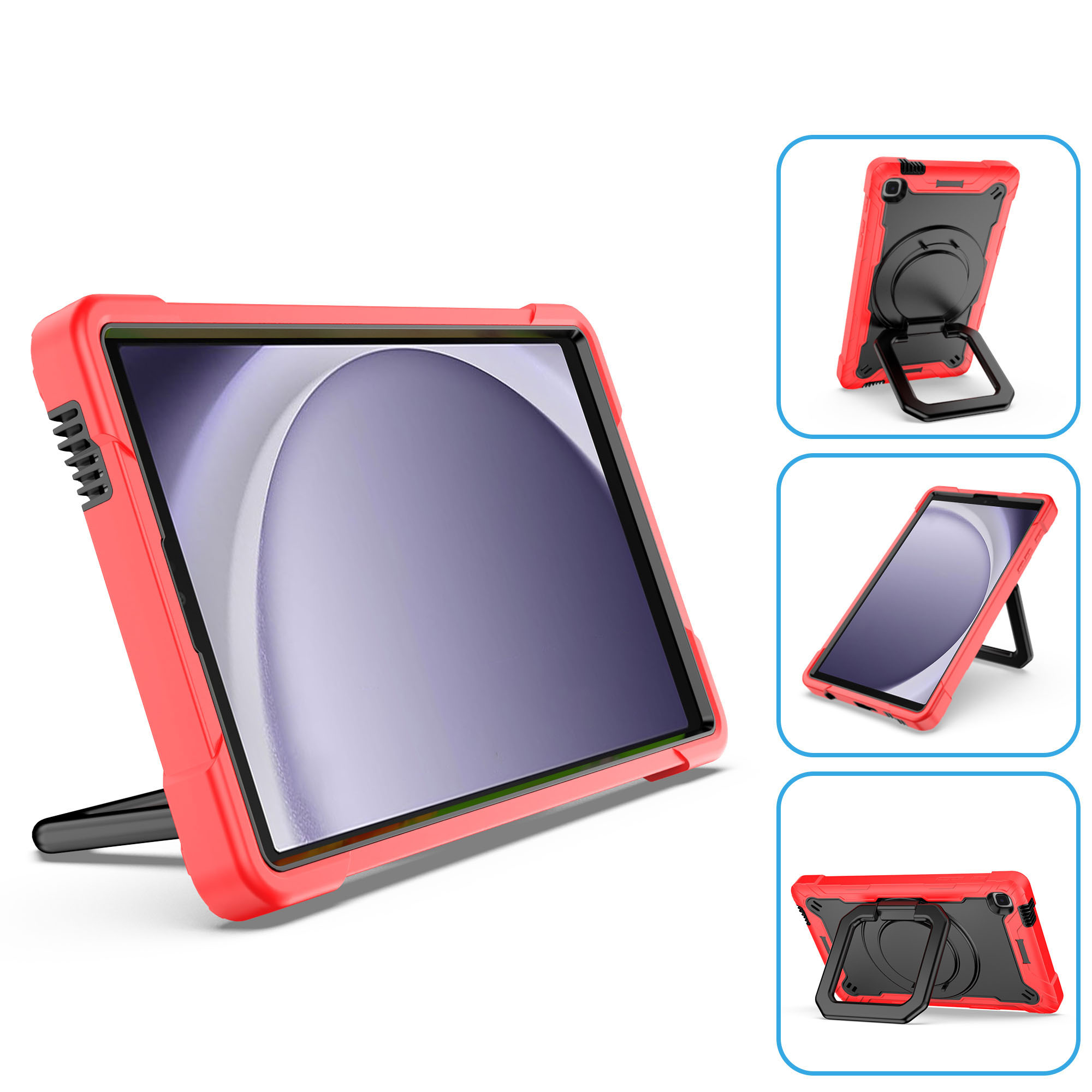 Funda resistente 360° con soporte para Kindle Fire HD8 2022/HD8 Plus - - Imagen 13 de 20