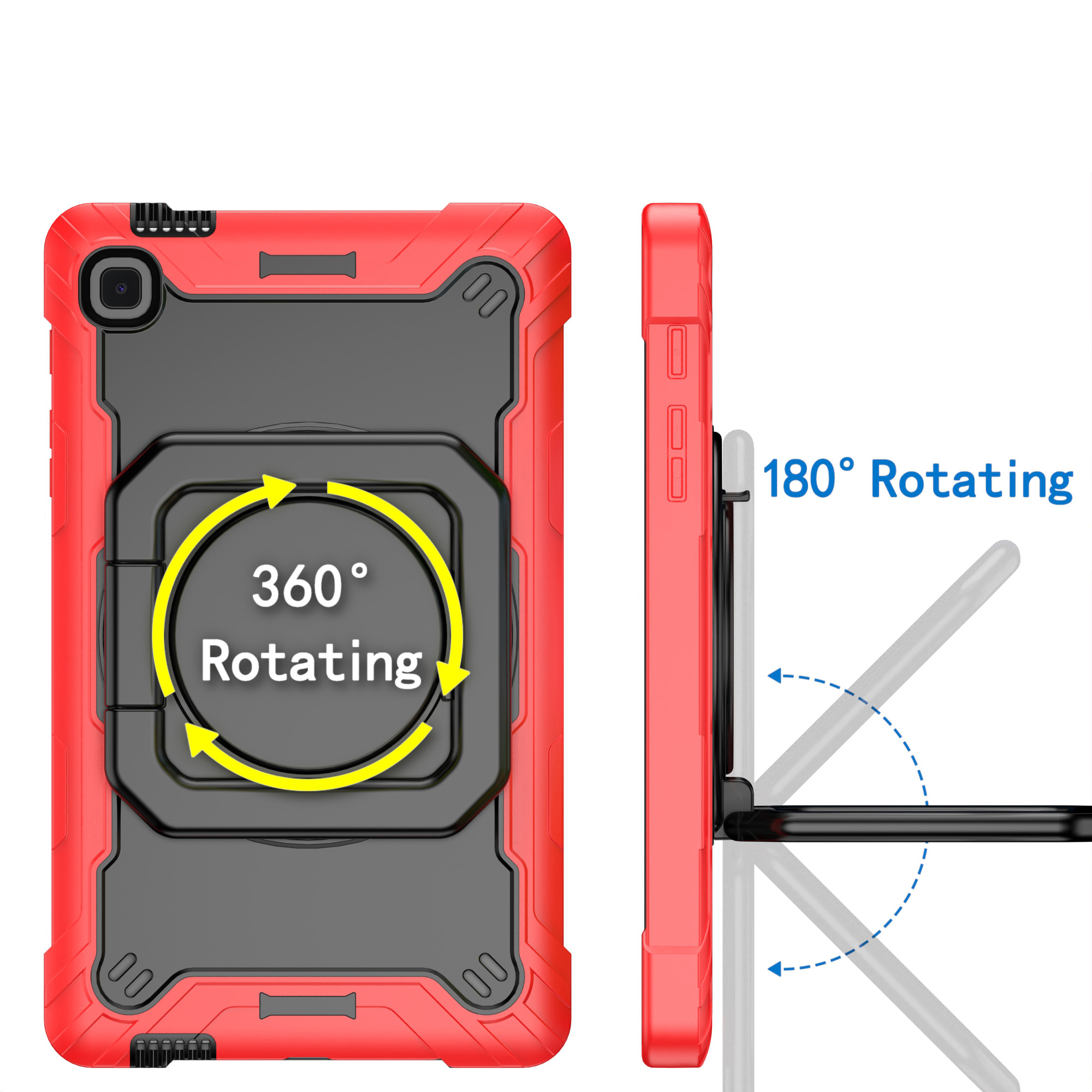 Funda resistente 360° con soporte para Kindle Fire HD8 2022/HD8 Plus - - Imagen 14 de 20