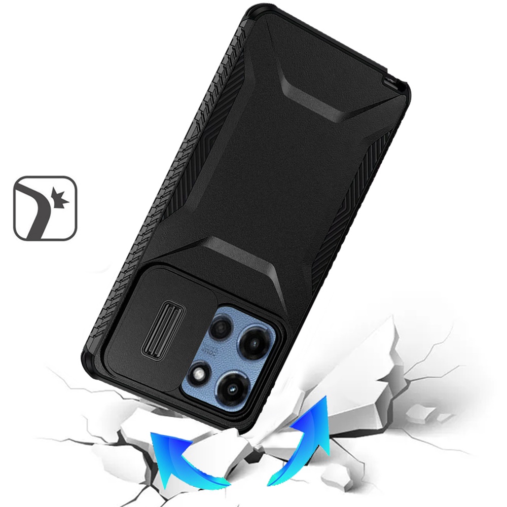 Custodia ibrida per Moto G 5G 2025 U Design - rosa caldo con rivestimento finestra fotocamera - Foto 9 di 40