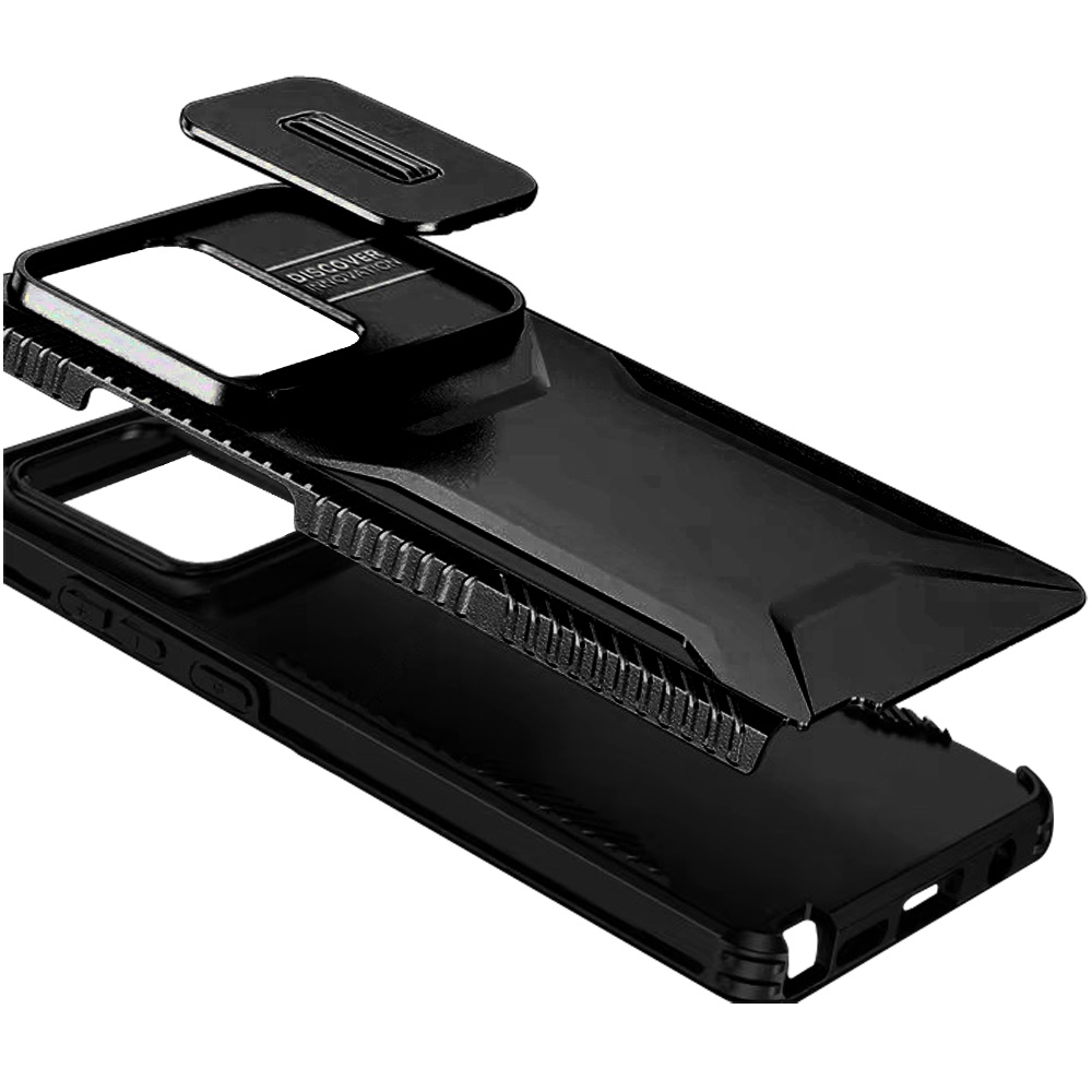 Custodia ibrida per Moto G 5G 2025 U Design - rosa caldo con rivestimento finestra fotocamera - Foto 10 di 40