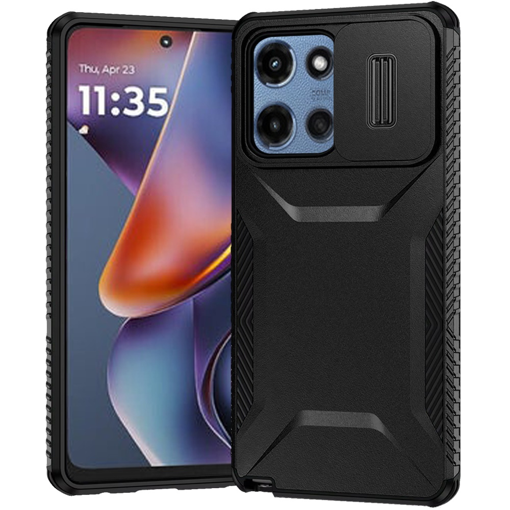 Custodia ibrida per Moto G 5G 2025 U Design - rosa caldo con rivestimento finestra fotocamera - Foto 12 di 40