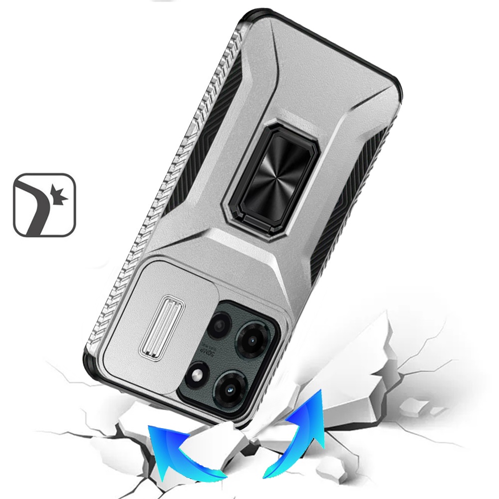 Für Moto G Stylus 5G 2025 Magnet Metall Ring Ständer Hülle - - Bild 7 von 24