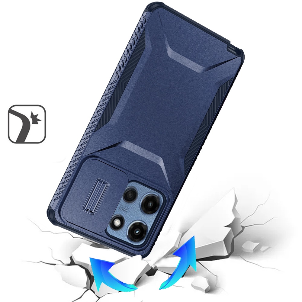 Custodia ibrida per Moto G 5G 2025 U Design - rosa caldo con rivestimento finestra fotocamera - Foto 13 di 40