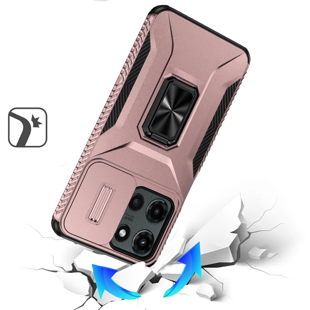 Für Moto G Stylus 5G 2025 Magnet Metall Ring Ständer Hülle - - Bild 10 von 24