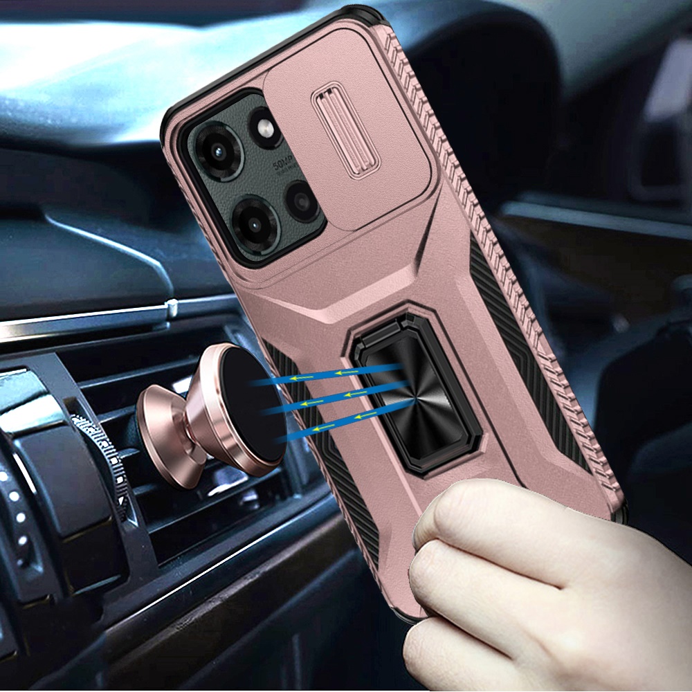 Für Moto G Stylus 5G 2025 Magnet Metall Ring Ständer Hülle - - Bild 12 von 24
