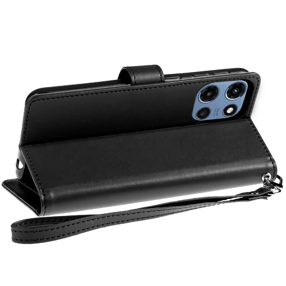 Für Motorola Moto G 5G 2025 Wallet ID Card Holder Case Hülle - - Bild 3 von 15