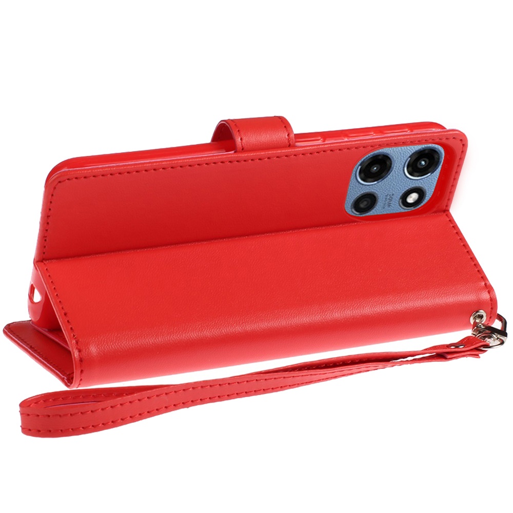 Für Motorola Moto G 5G 2025 Wallet ID Card Holder Case Hülle - - Bild 11 von 15