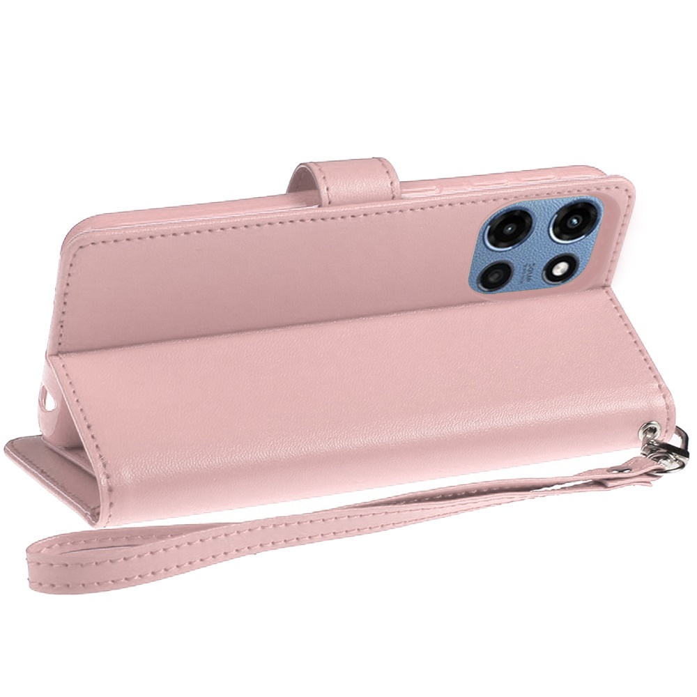 Für Motorola Moto G 5G 2025 Wallet ID Card Holder Case Hülle - - Bild 4 von 15