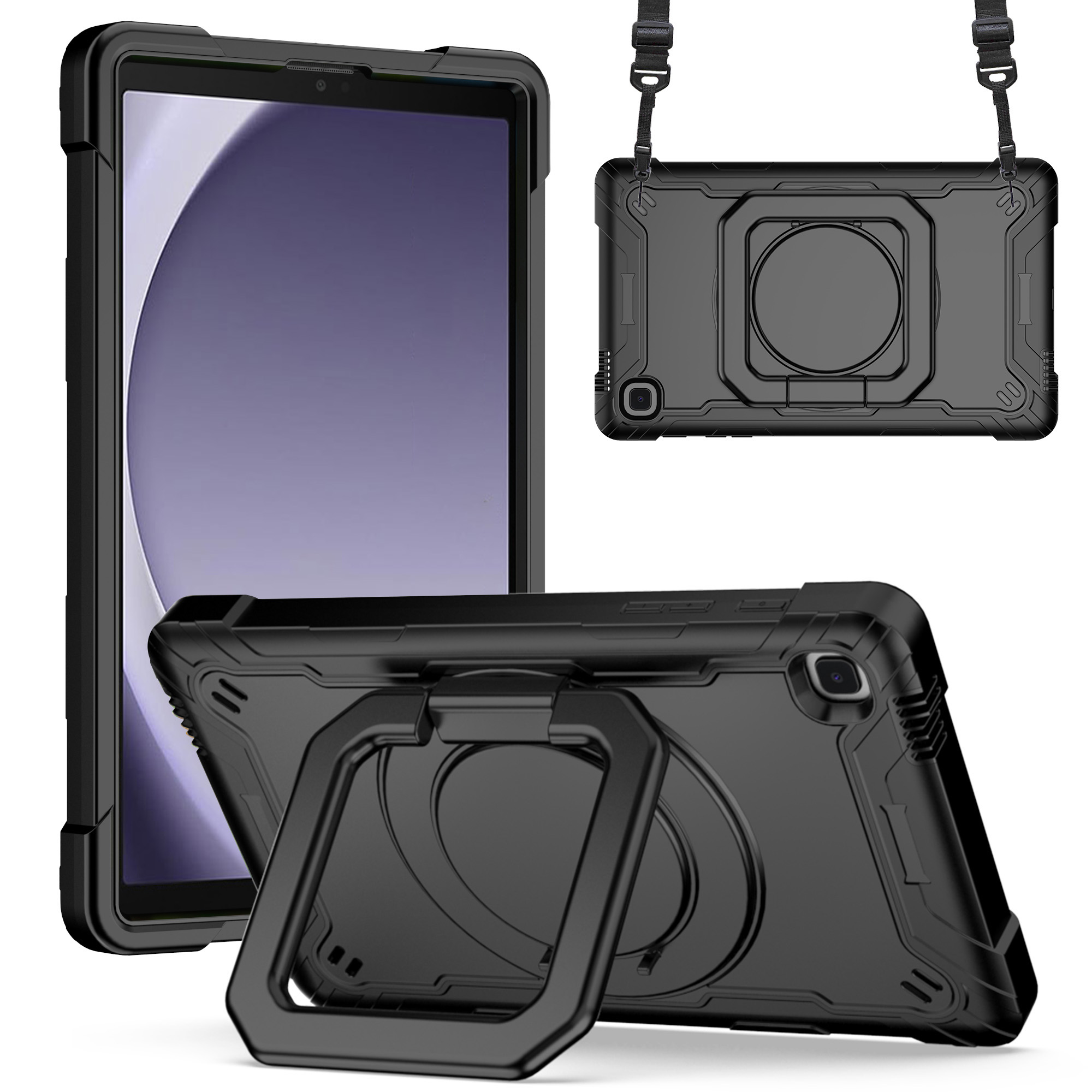 Funda resistente 360° con soporte para Kindle Fire HD8 2022/HD8 Plus - - Imagen 17 de 20