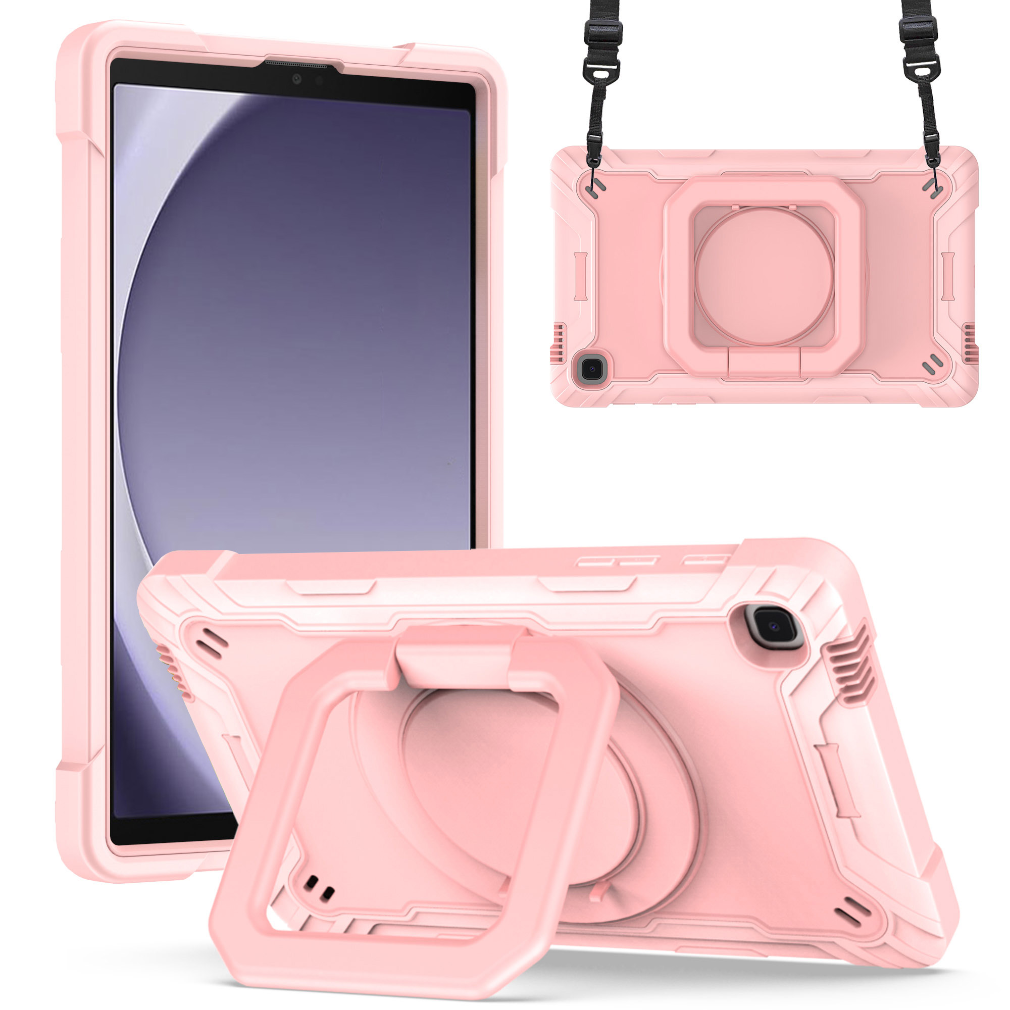 Funda resistente 360° con soporte para Kindle Fire HD8 2022/HD8 Plus - - Imagen 3 de 20