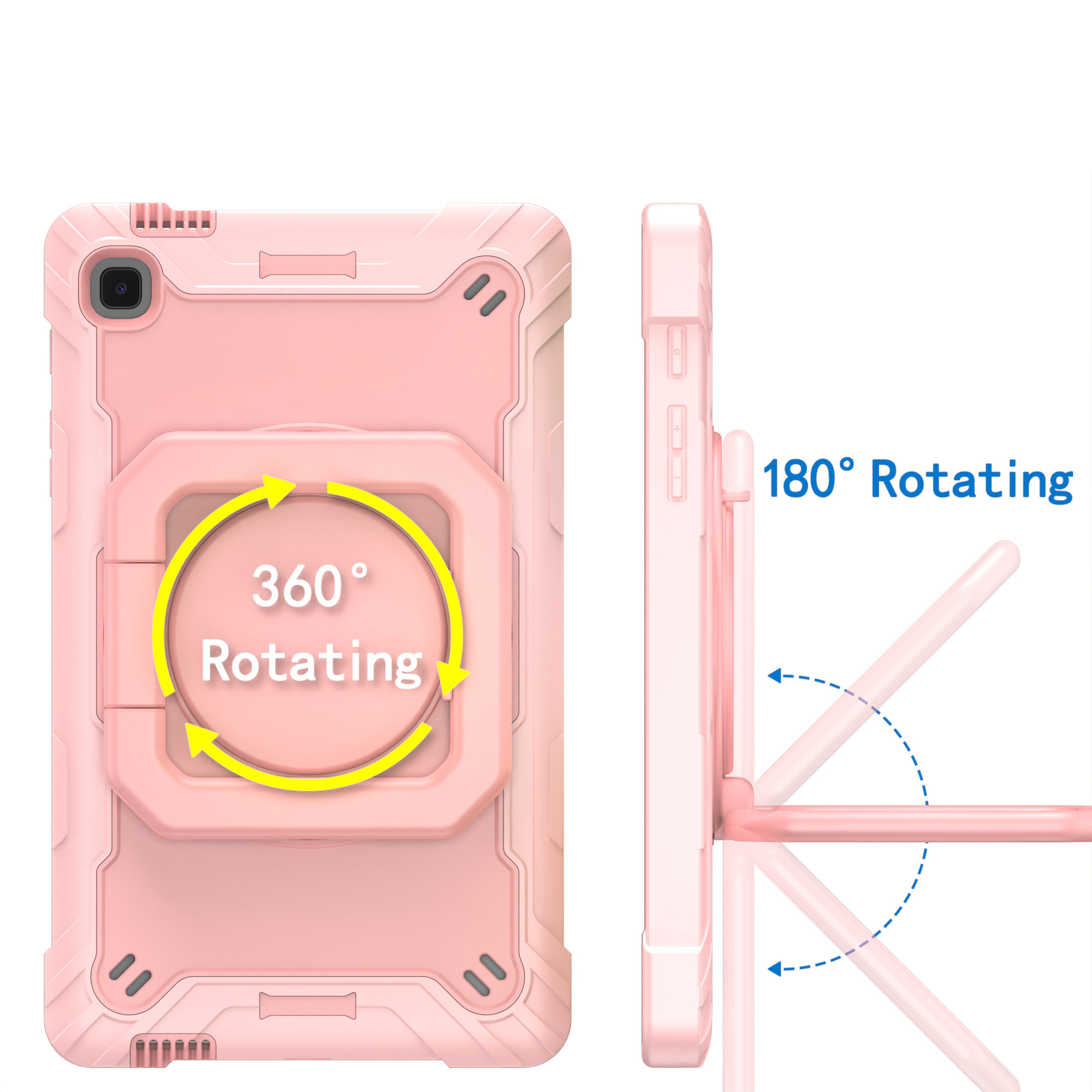 Funda resistente 360° con soporte para Kindle Fire HD8 2022/HD8 Plus - - Imagen 4 de 20