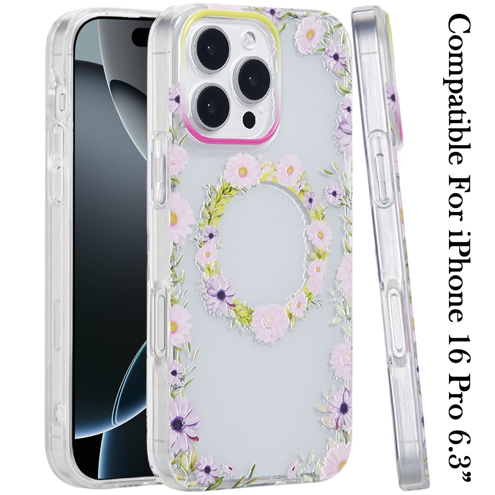 Für iPhone 16 Pro Hülle - Magnetisch TPU, - Bild 7 von 45