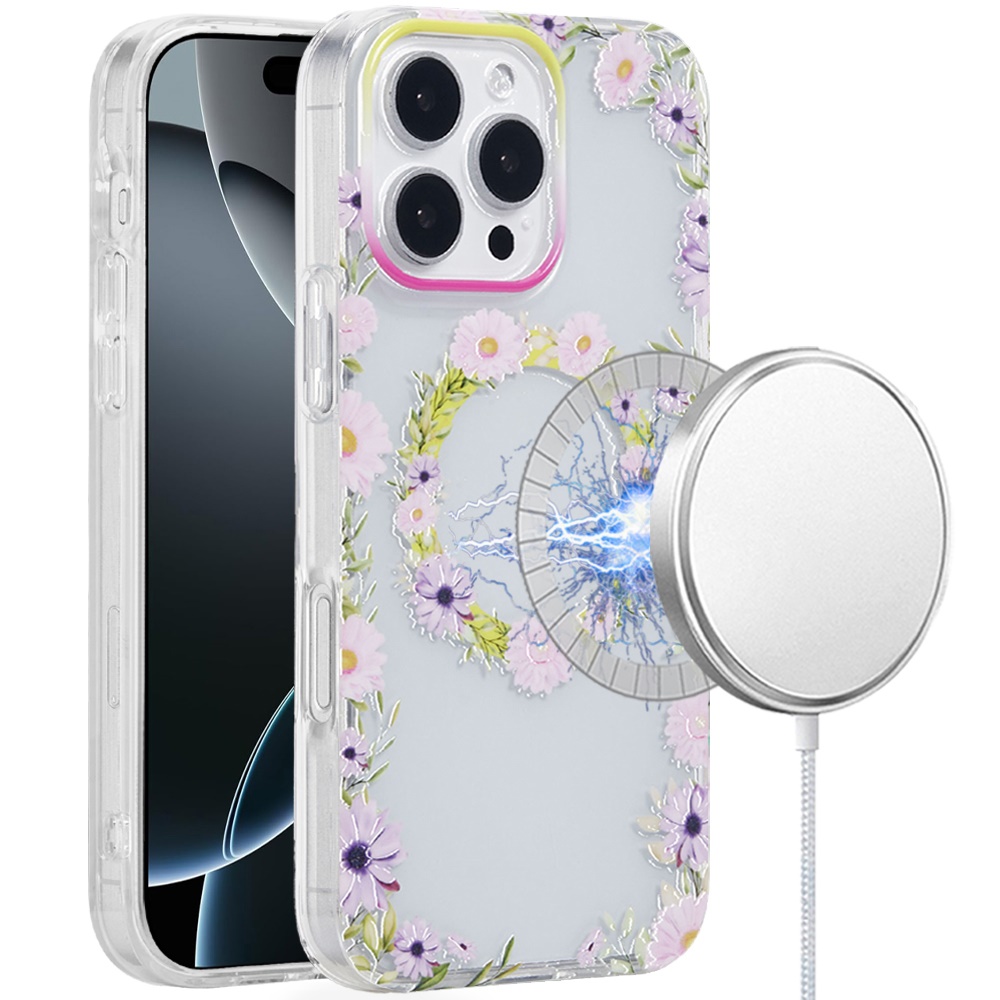 Für iPhone 16 Pro Hülle - Magnetisch TPU, - Bild 9 von 45