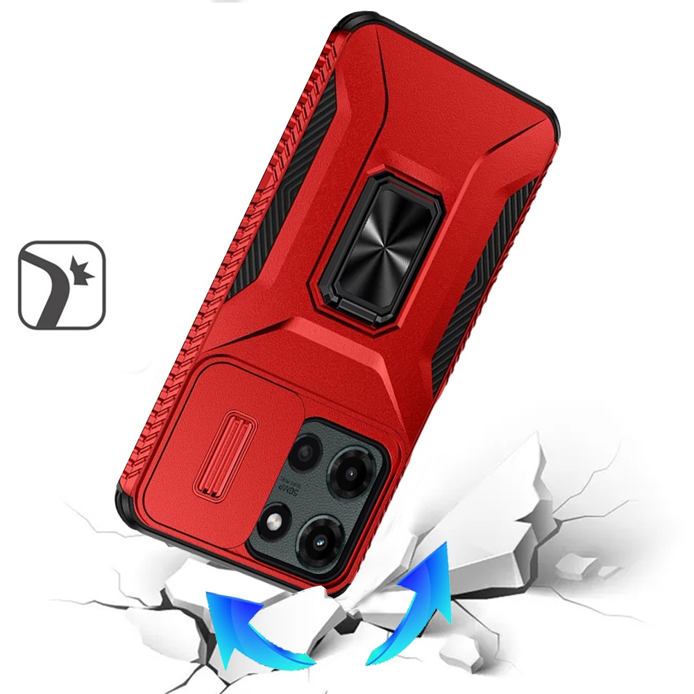Für Moto G Stylus 5G 2025 Magnet Metall Ring Ständer Hülle - - Bild 15 von 24