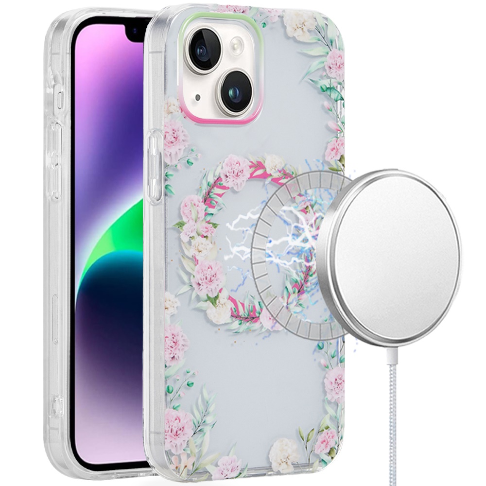 Für iPhone 14/13 IMD TPU Hülle - Double Layer Design mit - Bild 12 von 30