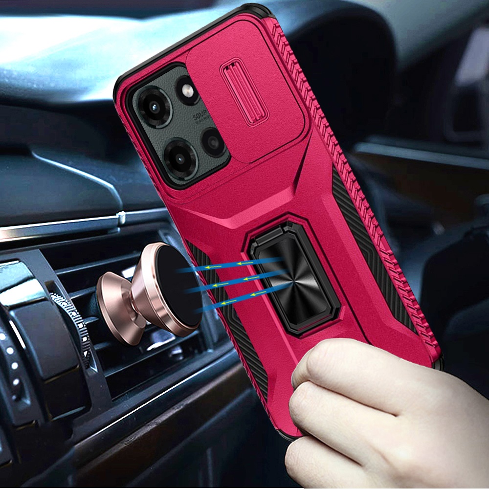 Für Moto G Stylus 5G 2025 Magnet Metall Ring Ständer Hülle - - Bild 16 von 24