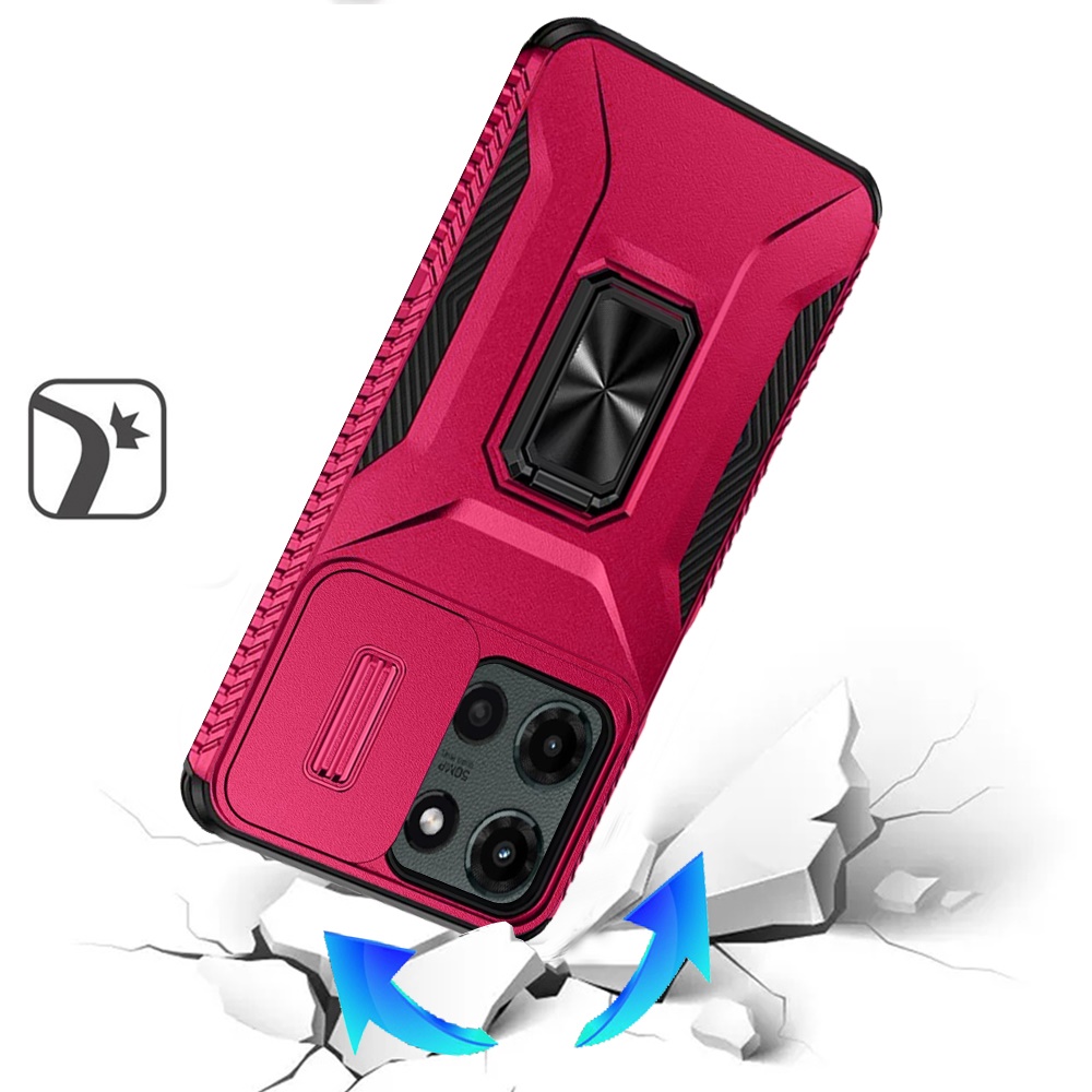 Für Moto G Stylus 5G 2025 Magnet Metall Ring Ständer Hülle - - Bild 17 von 24
