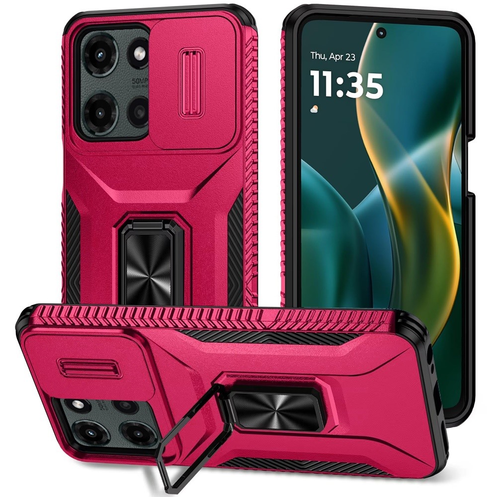 Für Moto G Stylus 5G 2025 Magnet Metall Ring Ständer Hülle - - Bild 18 von 24