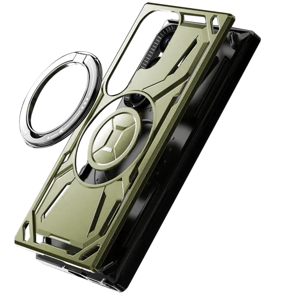 Für Samsung S23 Ultra Hülle - 360° Ständer & Magnetring, - Bild 3 von 15