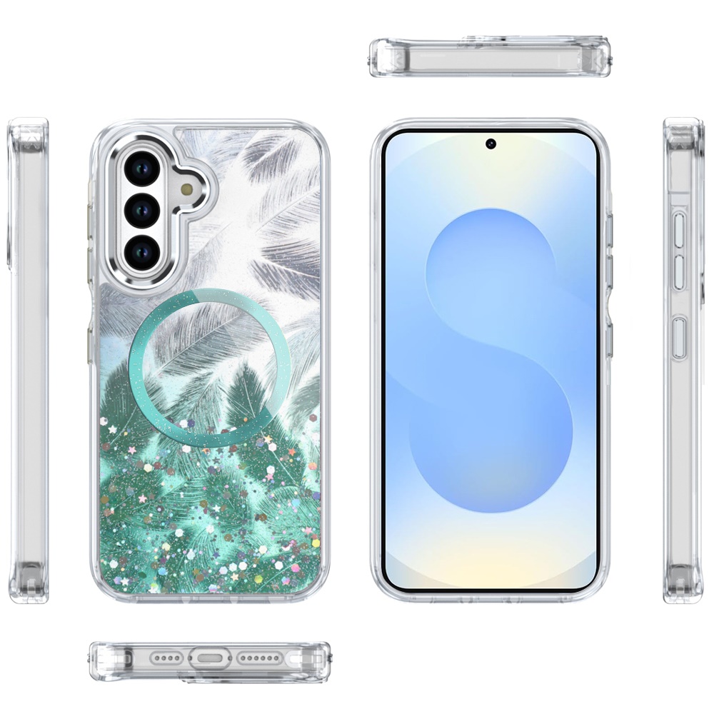 Funda híbrida círculo magnético brillante epoxi para Samsung S25/S24 Plus - - Imagen 9 de 18