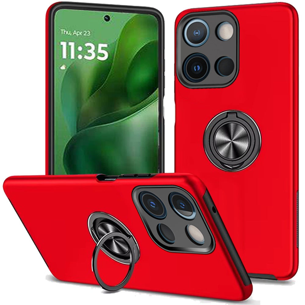 Für Moto G Power 5G 2025 CHIEF Öllackiert Magnet Ring Ständer Hülle - - Bild 5 von 18