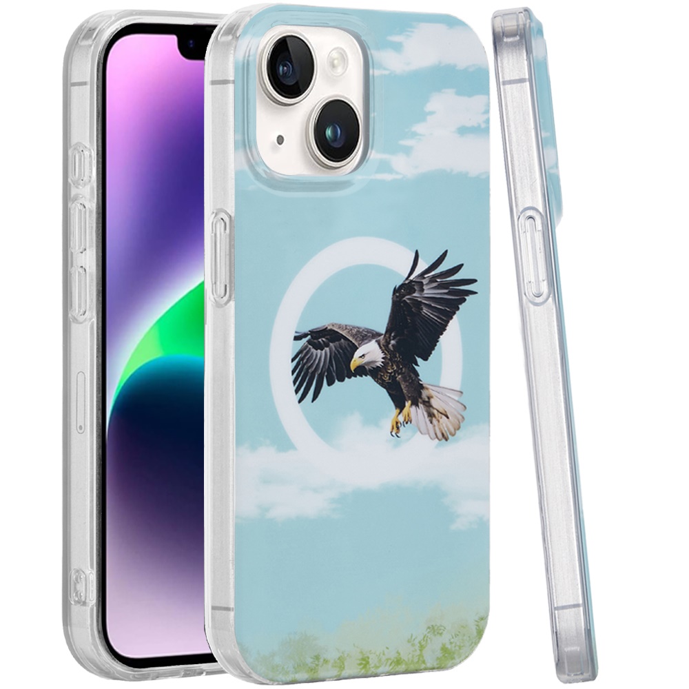 Für iPhone 14/13 IMD TPU Hülle - Double Layer Design mit - Bild 13 von 30