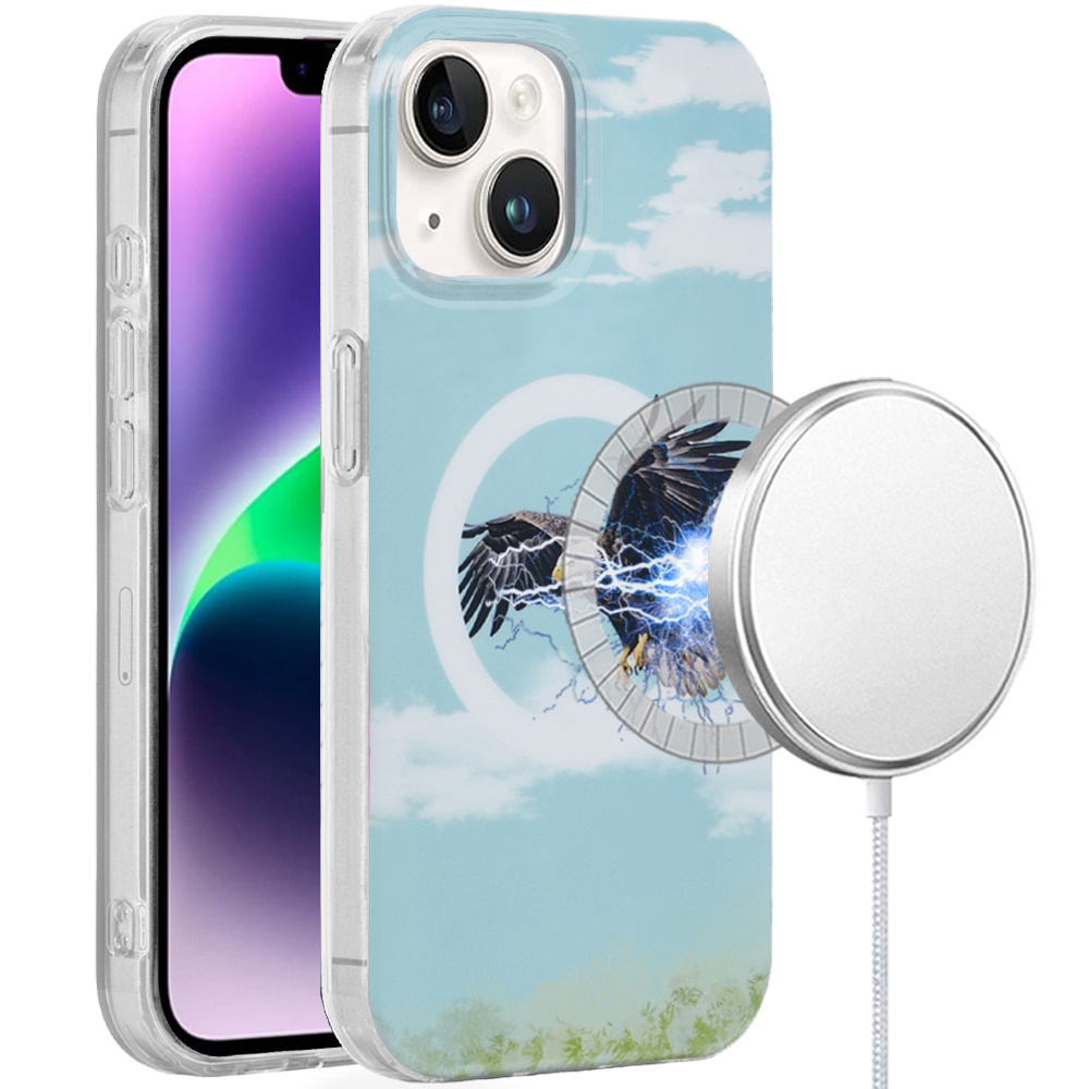 Für iPhone 14/13 IMD TPU Hülle - Double Layer Design mit - Bild 15 von 30