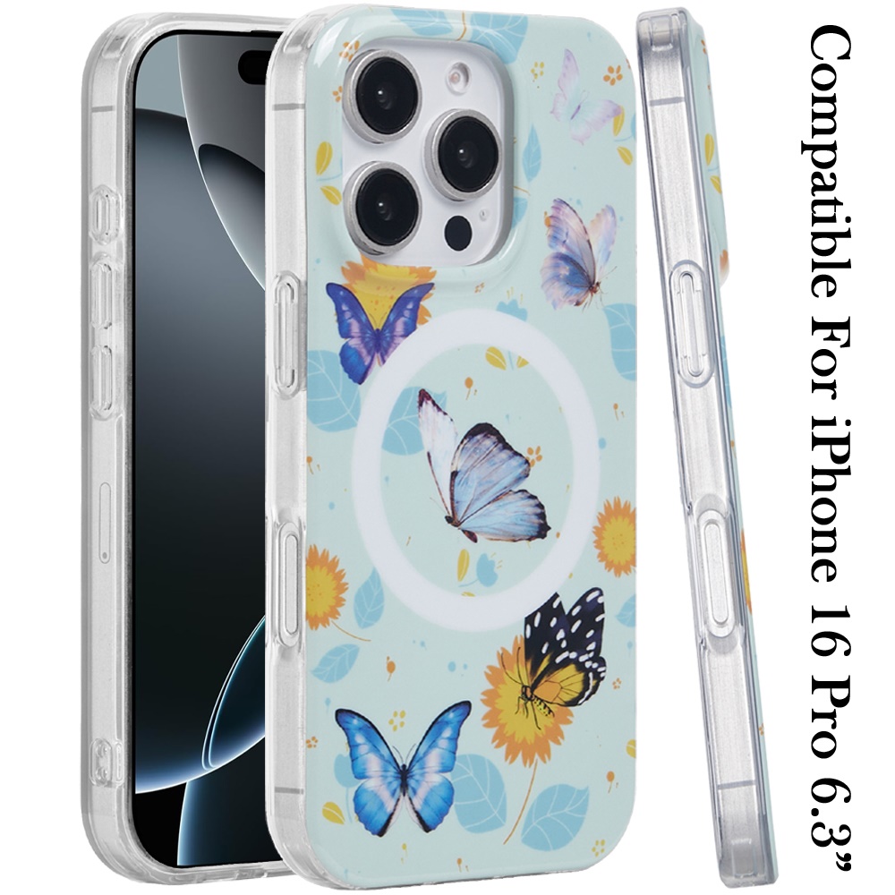 Für iPhone 16 Pro Hülle - Magnetisch TPU, - Bild 13 von 45