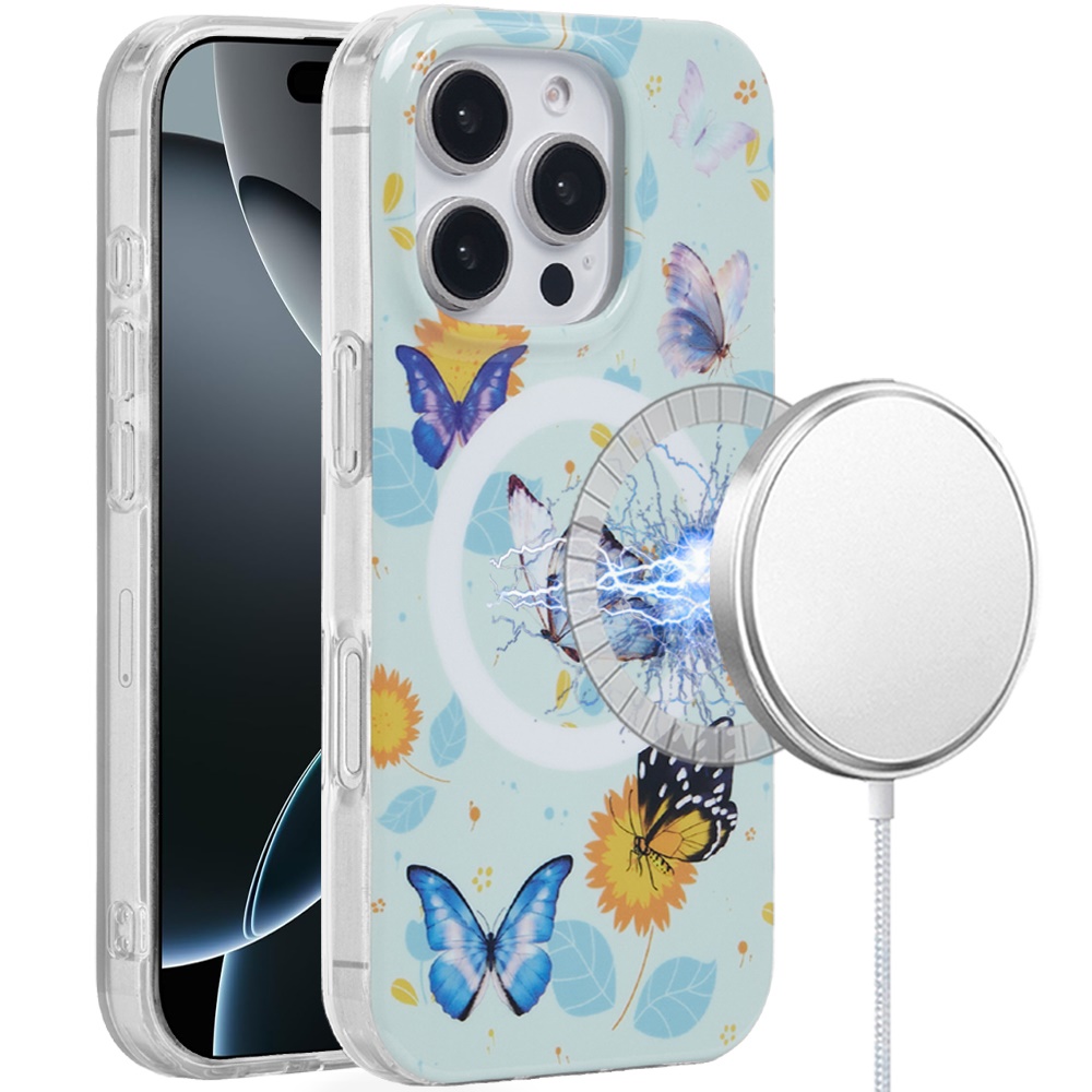 Für iPhone 16 Pro Hülle - Magnetisch TPU, - Bild 14 von 45