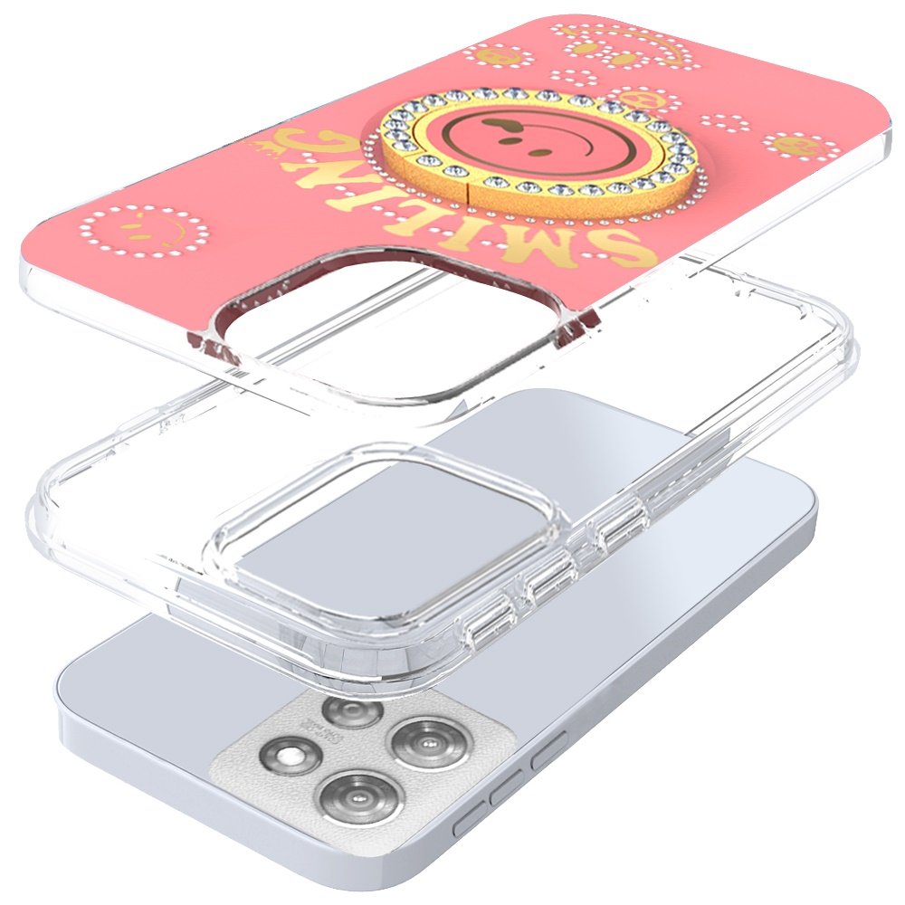 For Motorola Moto G 5G 2025 Bling Glitter Case Cover with Ring Stand -  - Bild 4 von 12