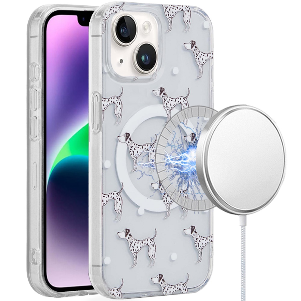 Für iPhone 14/13 IMD TPU Hülle - Double Layer Design mit - Bild 24 von 30