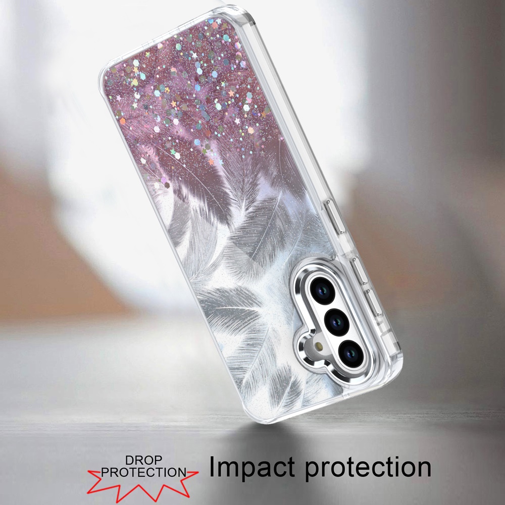 Für Samsung Galaxy A26 Epoxy Glitter Shimmer Hybrid Hülle - - Bild 1 von 15