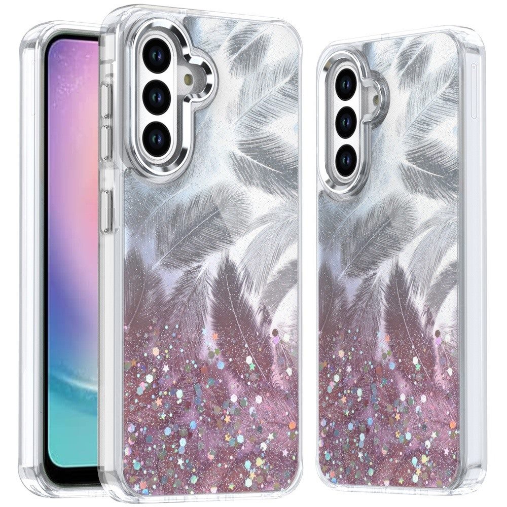 Für Samsung Galaxy A26 Epoxy Glitter Shimmer Hybrid Hülle - - Bild 3 von 15