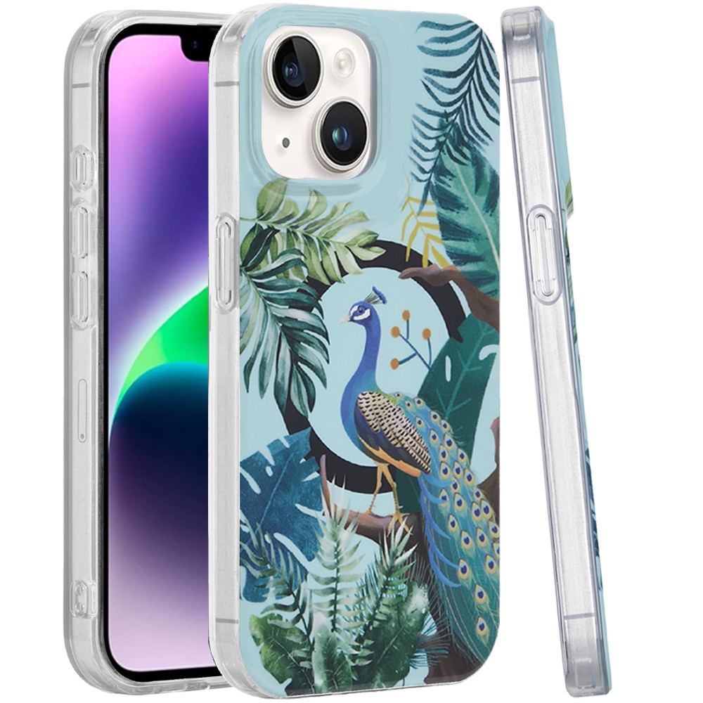 Für iPhone 14/13 IMD TPU Hülle - Double Layer Design mit - Bild 21 von 30