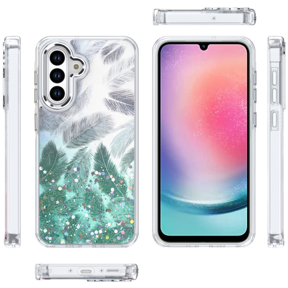 Für Samsung Galaxy A26 Epoxy Glitter Shimmer Hybrid Hülle - - Bild 8 von 15